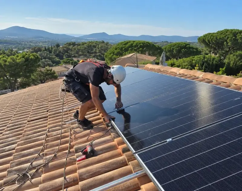 Installateur panneaux solaires Villegly — pose photovoltaïque sur toiture