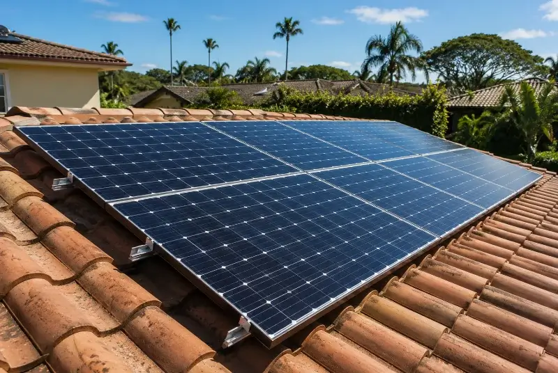 Installation de panneaux solaires à Villegly